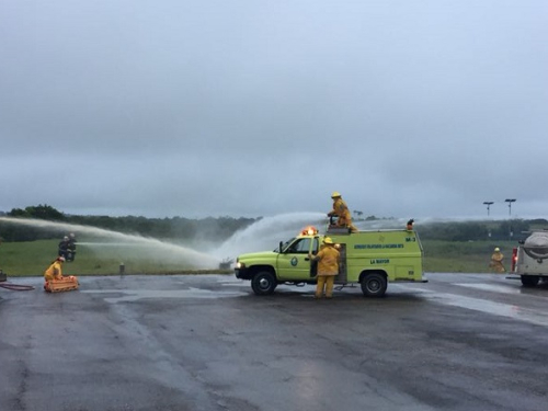 Fuerza Aérea realiza simulacro de incidente aéreo en la Macarena por apertura de Caño Cristales