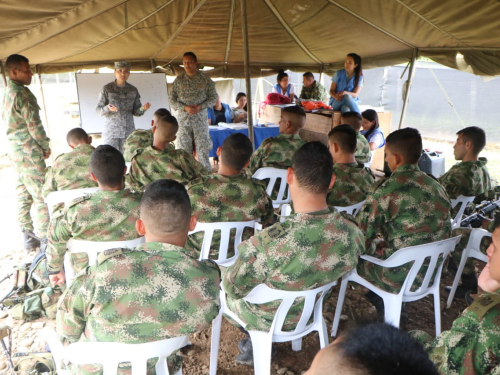 Fuerzas Militares potencializan formación en igualdad de género