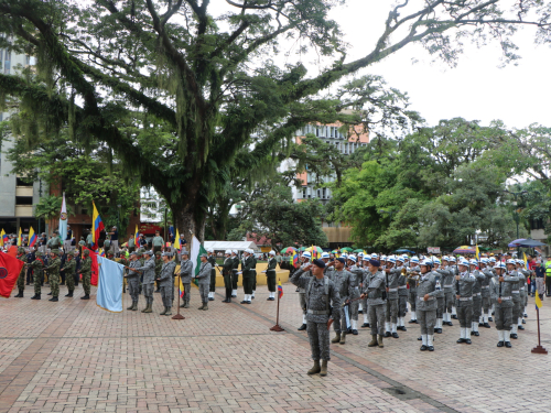 CACOM 2 presente en actos conmemorativos de la fiesta patria