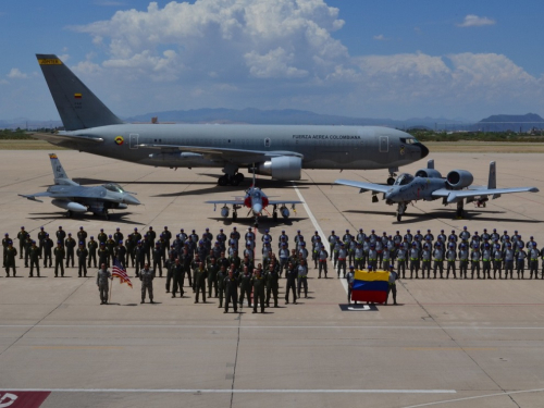 Culmina ejercicio binacional  Relámpago 3 entre las Fuerzas Aéreas de Colombia y Estados Unidos 