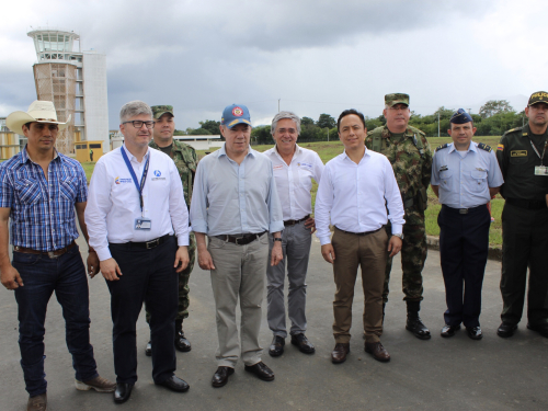 GACAS participó en inauguración del Aeropuerto El Alcaraván de Yopal