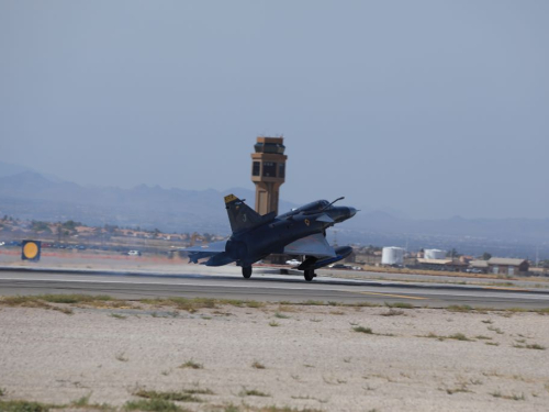 Aeronaves colombianas aterrizan en la Base Aérea Nellis de Las Vegas para participar en Red Flag 2018.