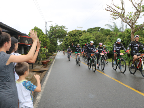 Éxito total en travesía ciclística de la Fuerza Aérea