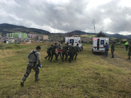 Fuerza Aérea continúa salvando vidas en el suroccidente del país 