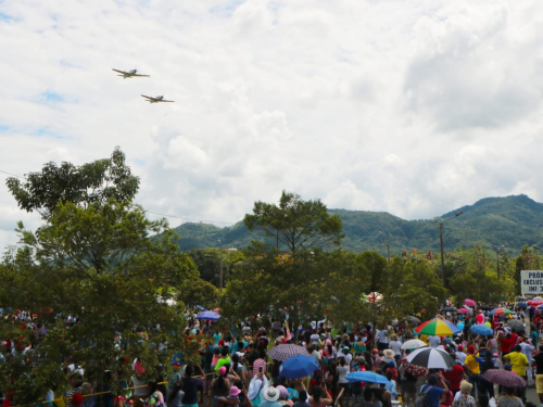 Imponente presencia del CACOM 2 en el Festival del Aire