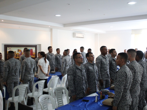 Soldados del Comando Aéreo de Combate No. 3 culminan su Servicio Militar