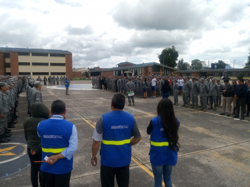 Simulacro de evacuación en la ESUFA