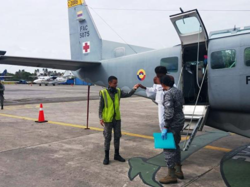 La ambulancia con alas inició su misión en las Islas