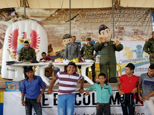 Fuerzas Militares beneficiaron a más de 2.700 personas en Jornada de Apoyo al Desarrollo en Puerto Carreño, Vichada.