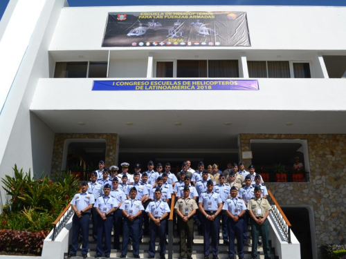 Primer Congreso Internacional de las Escuelas de Helicópteros de las Américas liderado por la Fuerza Aérea Colombiana