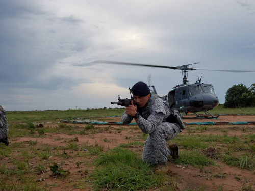 Fuerza Aérea Colombiana realizó ejercicio de asalto aéreo en Vichada