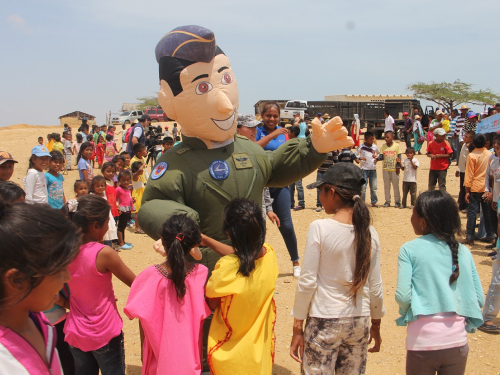 La Flor de la Guajira, recibió la Jornada de Apoyo al Desarrollo del CACOM 3