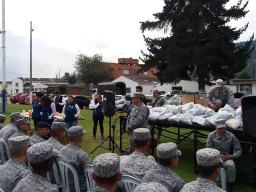 Jornada de Fortalecimiento Institucional para los Soldados de CAMAN