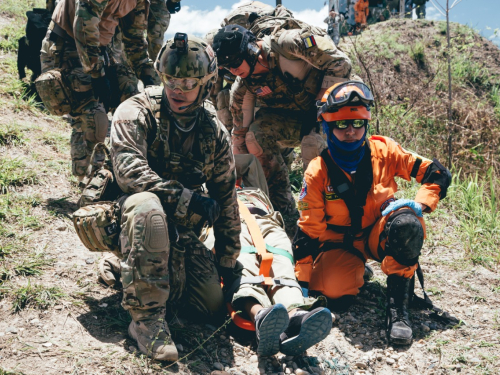 La Fuerza Aérea Colombiana realizó el simulacro de accidente aéreo más grande de América Latina