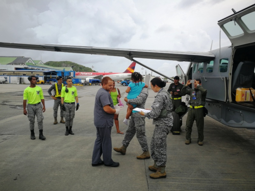 Avión Caravan cumple con éxito su misión en las Islas