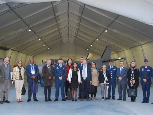 ACIET y Embajada de Francia visitan la Escuela de Suboficiales