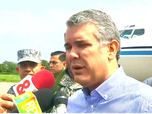 PRESIDENTE DUQUE CONSEJO DE SEGURIDAD ARAUCA
