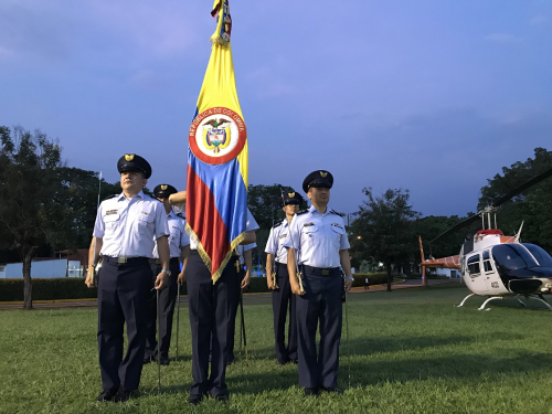 CACOM 4 realizó ceremonia militar en homenaje a los 99 años de la Fuerza Aérea Colombiana