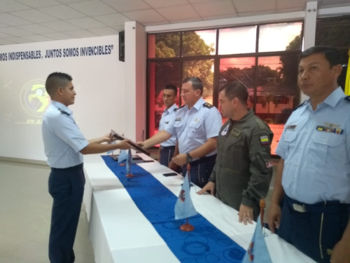 Culminan cursos de Defensa Aérea en el Comando Aéreo de Combate No. 1
