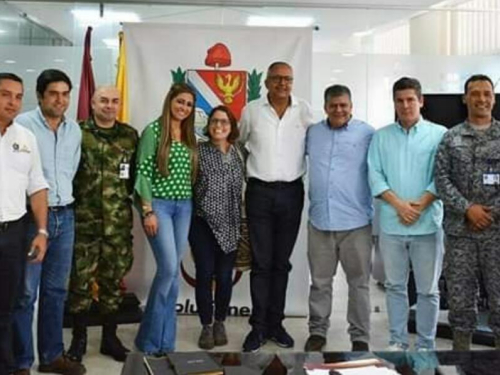 Fuerza Aérea Colombiana, asistió a la reunión con la Comisión de Paz del Orden Nacional, en la gobernación del Tolima