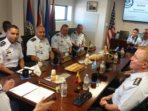 Fuerza Aérea Colombiana presente en la Reunión de Jefes de Operaciones Aéreas de Centro América y el Caribe en Estados Unidos