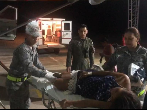 Fuerza Aérea traslada menor de edad embarazada hasta Florencia, Caquetá