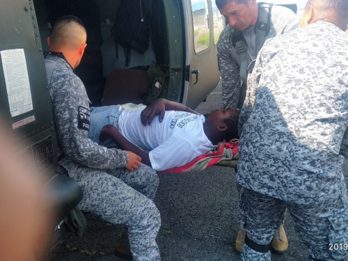 Un hombre con mordedura de serpiente y una mujer con enfermedad general fueron evacuados desde Mandé