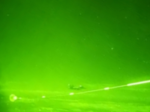 Avión KC -767 realiza reabastecimiento de combustible en vuelo durante la primera operación nocturna en Red Flag 2019-2