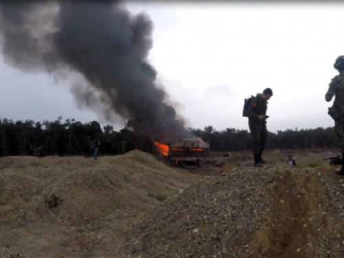 En operación militar fueron afectadas las finanzas del Clan del Golfo en Chocó