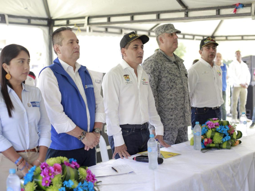 Al Salado, Bolívar, llegó el CACOM 3 en apoyo a las víctimas del conflicto