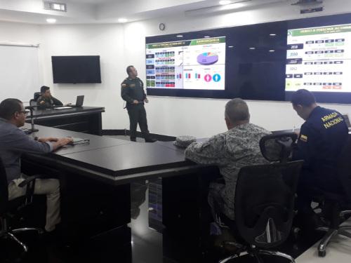 El CACOM 3 participó del consejo de seguridad en Barranquilla