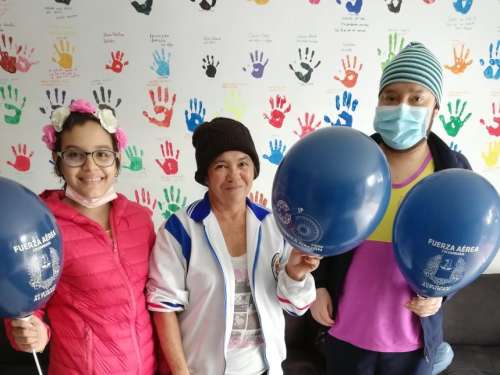 CAMAN visita a los niños de la Fundación Sol de los Andes