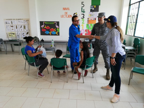 Habitantes del Vichada recibieron atención médica gracias a la Fuerza de Tarea Ares