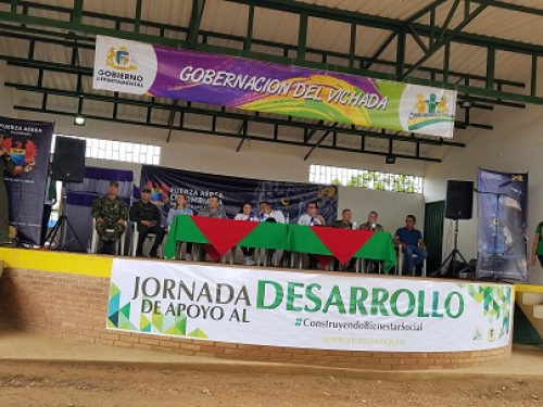 Fuerza Aérea Colombiana benefició a más de 1.300 personas en Jornada de Apoyo al Desarrollo en Cumaribo, Vichada