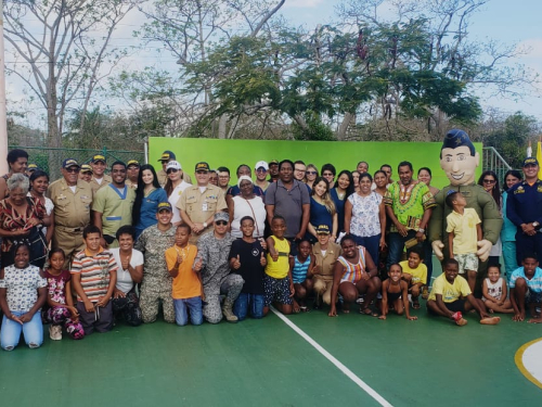 Jornada de Apoyo Al Desarrollo realizada por las FFMM beneficia a 842 personas en Old Providence