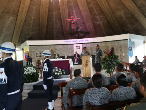 Ceremonia de conmemoración del Día Nacional de la Memoria y Solidaridad con las Víctimas del Conflicto en CATAM