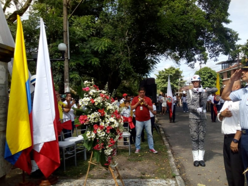 Comando Aéreo de Combate No. 1, acompaña a La Dorada, Caldas en la celebración de su aniversario No. 96