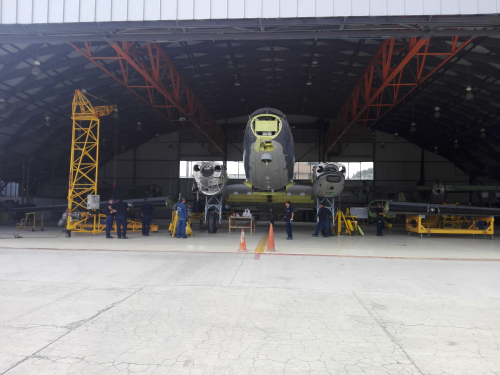 Inspección mayor AC-47 una capacidad distintiva del CAMAN