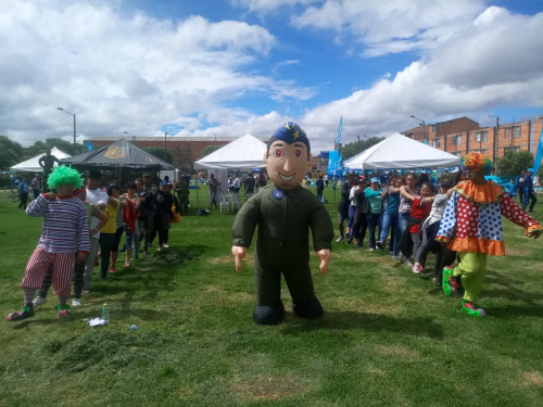 Comunidad de Fontibón en Bogotá asistió al Festiparque