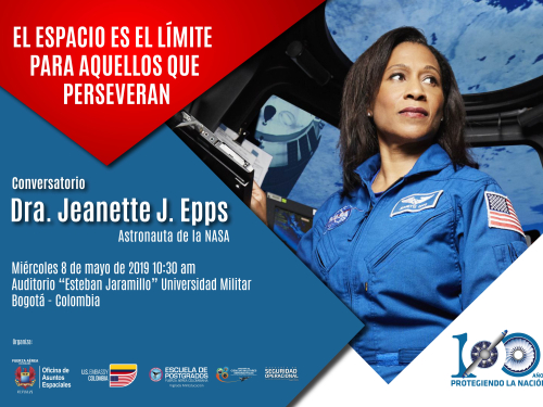La doctora Jeanette J. Epps, astronauta de la NASA, visitará la EPFAC