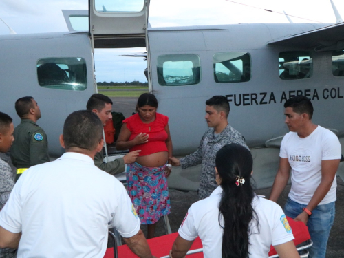 Con un Caravan medicalizado fue salvaguardada la salud de una mujer indígena en el Vichada