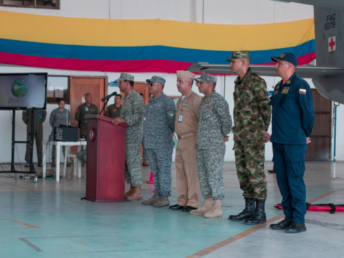 Curso de Altos Estudios Militares realiza visita geoestratégica al Departamento Insular