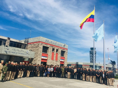 Arribo de Visitas Oficiales al Comando Aéreo de Transporte Militar.
