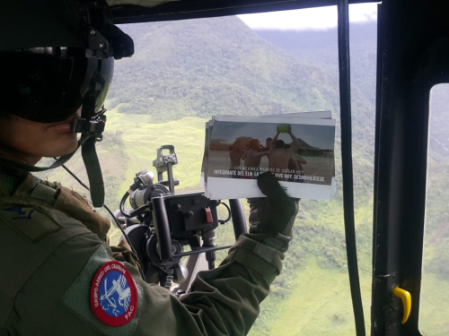 En mayo más de 6.000 volantes de desmovilización han sido lanzados en Casanare