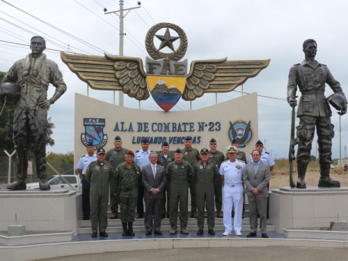 Inicia ejercicio combinado de interdicción aérea "Andes ll" entre Ecuador y Colombia