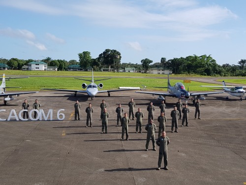 En el Caquetá se llevaron a cabo dos misiones del ejercicio binacional de interdicción aérea "Andes II"