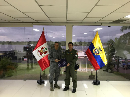 Grupo Aéreo del Amazonas participó en Reunión de Mandos Regionales en la Frontera