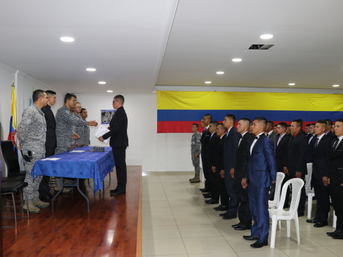 Licenciamiento de soldados, un logro más para estos jóvenes 