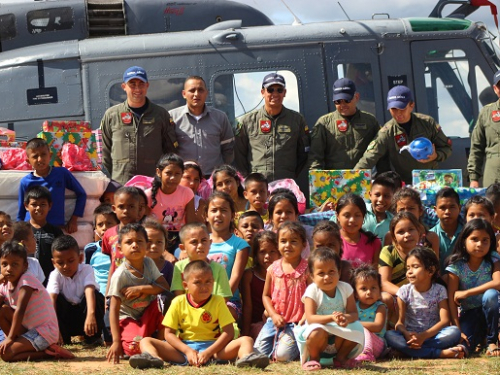 Plan Corazón Amigo de la Fuerza Aérea benefició a más de 43 niños del internado