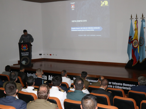 Visita Geoestratégica de las Fuerzas Armadas de España a Colombia 